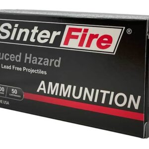 SinterFire Reduced Hazard Ammunition 9mm Luger 100 Grain Frangible Flat Nose Lead Free 500 round