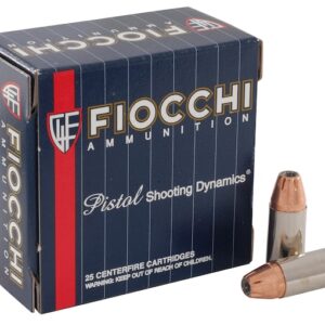 Fiocchi Extrema Ammunition 9mm Luger 124 Grain Hornady XTP Jacketed Hollow Point 500 round