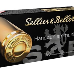 Sellier & Bellot Ammunition 9mm Luger 140 Grain Full Metal Jacket