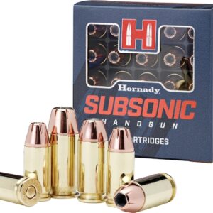 Hornady Subsonic Ammunition 9mm Luger 147 Grain XTP Jacketed Hollow Point 500 round