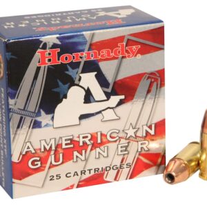 Hornady American Gunner Ammunition 9mm Luger 115 Grain XTP Jacketed Hollow Point 500 round