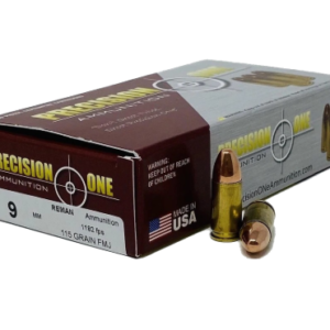 PRECISION ONE 9MM AMMUNITION 500 RDS