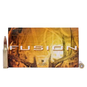 Federal Premium FUSION 7mm-08 Remington 140 grain Fusion Soft Point Brass Cased Centerfire Rifle Ammunition F708FS1 Caliber: 7mm-08 Remington, Number of Rounds: 500