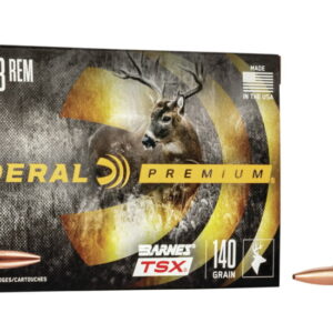 Federal Premium BARNES TSX 7mm-08 Remington 140 grain Barnes Triple-Shock X Centerfire Rifle Ammunition P708C Caliber: 7mm-08 Remington, Number of Rounds: 500