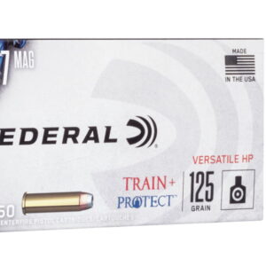 Federal Premium Centerfire Handgun Ammunition .357 Magnum 125 grain Versatile Hollow Point Centerfire Pistol Ammunition TP357VHP1 Caliber: .357 Magnum, Number of Rounds: 500