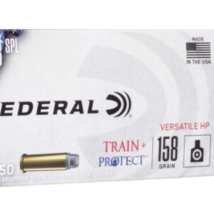 Federal Premium Centerfire Handgun Ammunition .38 Special 158 grain Versatile Hollow Point Centerfire Pistol Ammunition 500 ROUNDS